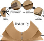 Bstorify Large Scrapbook, 11 x 11 inch, 40 Sheets Brown Thick 200 GSM Kraft - Image 3