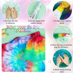 HTVRONT Large Tie Dye Kit for Large Groups - Image 5