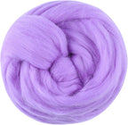3.53oz Wool Roving, Wool Felting Supplies, Pure Wools, Chunky Yarn, Spinning by Jupean