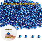 500Pcs 6mm Crystal Glass Beads for Jewelry Making Beads for Bracelets Necklace - Image 2