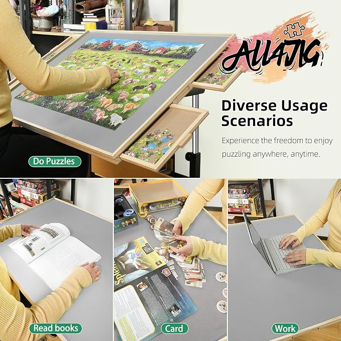 ALL4JIG 2000 Pieces Puzzle Table - Image 6