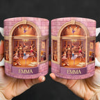 Personalized Ballerina Mug, Custom Name Dance Gift - Image 4