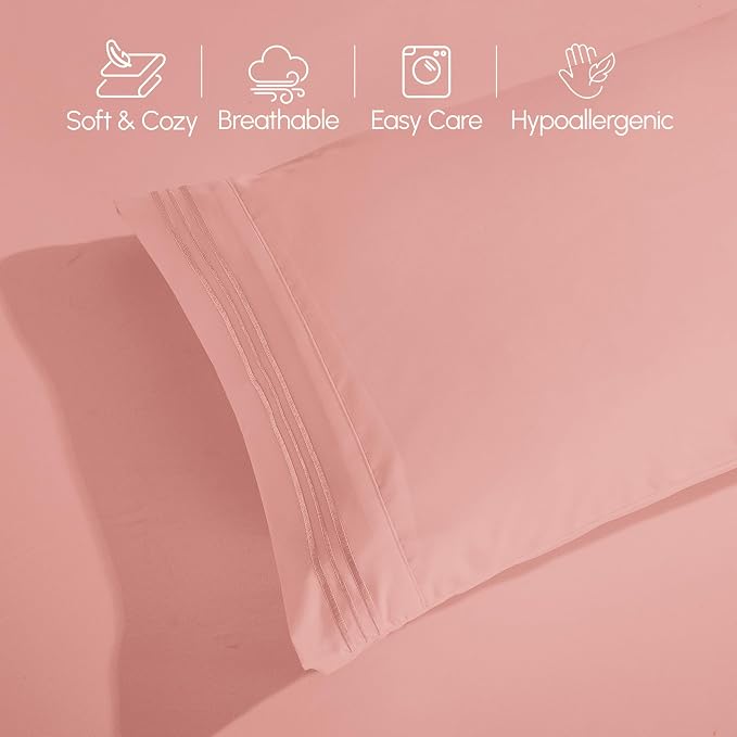 Elegant Comfort Luxurious 1500 Premium Hotel Quality Microfiber Three Line - Image 5