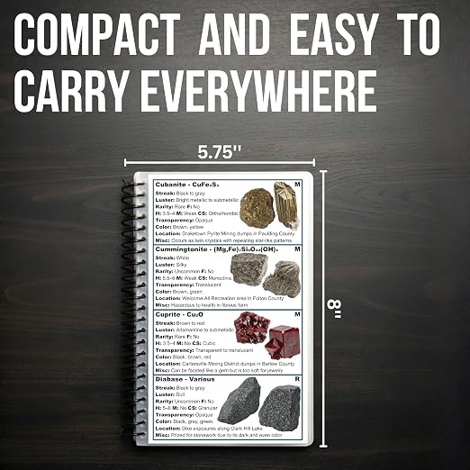 Georgia Rocks And Minerals Field Guide | Find And Identify Rocks, and Gemstones - Image 6