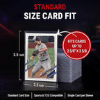Ultra Pro Soft Card Sleeves 2-5/8" X 3-5/8", Ultra Clear - Image 5