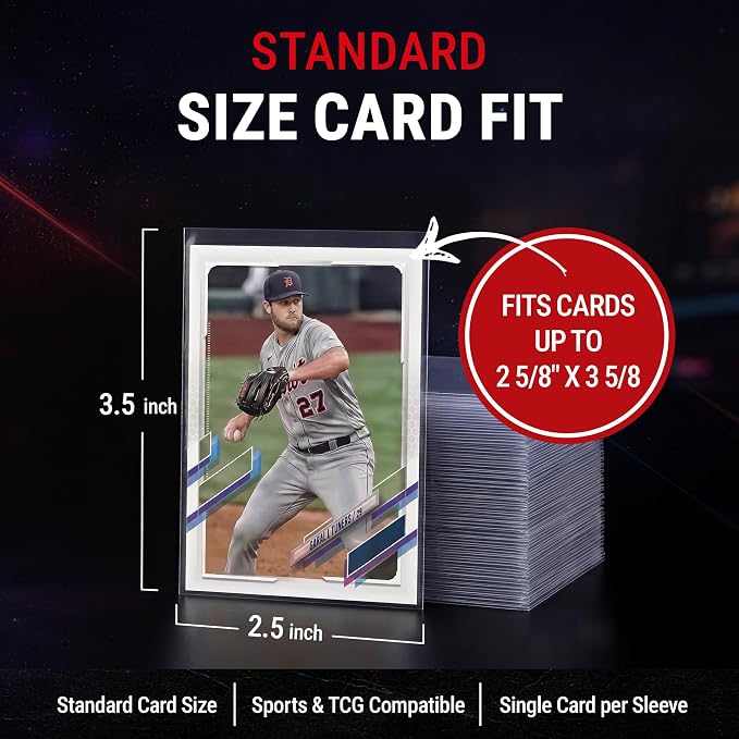 Ultra Pro Soft Card Sleeves 2-5/8" X 3-5/8", Ultra Clear - Image 5