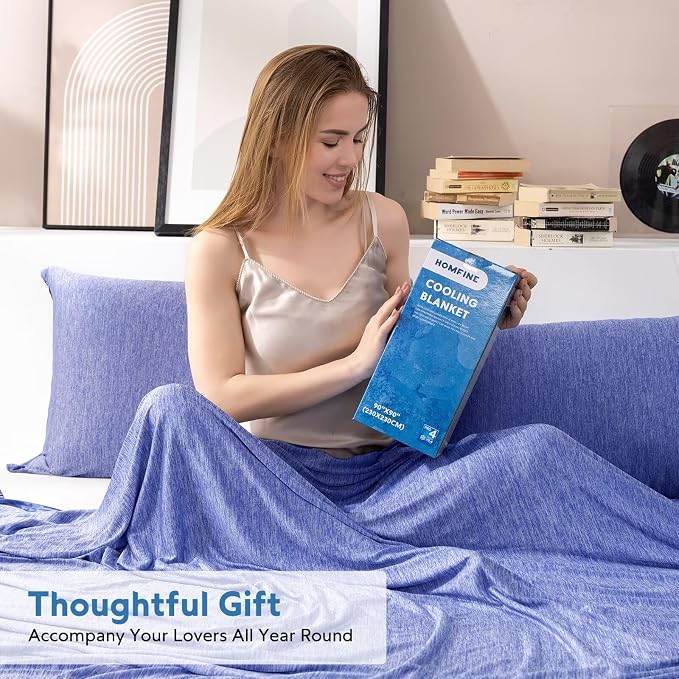 HOMFINE Cooling Blankets for Hot Sleepers - Image 6