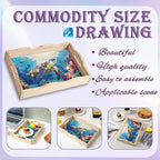 EWJRNSF Diamond Art Kits for Adults Wooden Serving Trays - Image 4
