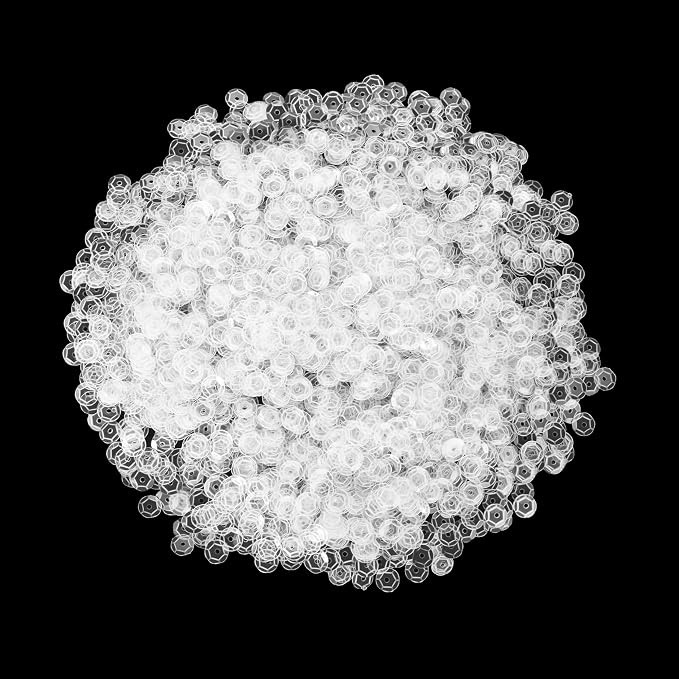Mandala Crafts 6mm Cup Round Clear Sequins - Image 2