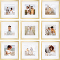 Sheffield Home 9 Piece Gallery Wall Frame Set, 12x12 in. Matted to 8x8 in. by SheffieldHome
