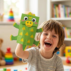 WATINC 9Pack Hand Puppet Art Craft - Image 5