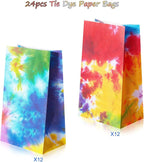 Zonon Tie Dye Paper Bags, Goody Bags - Image 2
