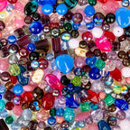 One Pound Assorted Glass Beads for Jewelry Making, DIY Lamp Work, Arts and - Image 6