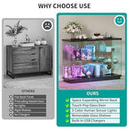 HNEBC 47.2" W Display Cabinet - - Image 5