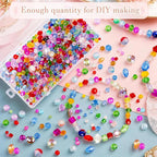 1272pcs Glass Beads for Jewelry Making - Image 5