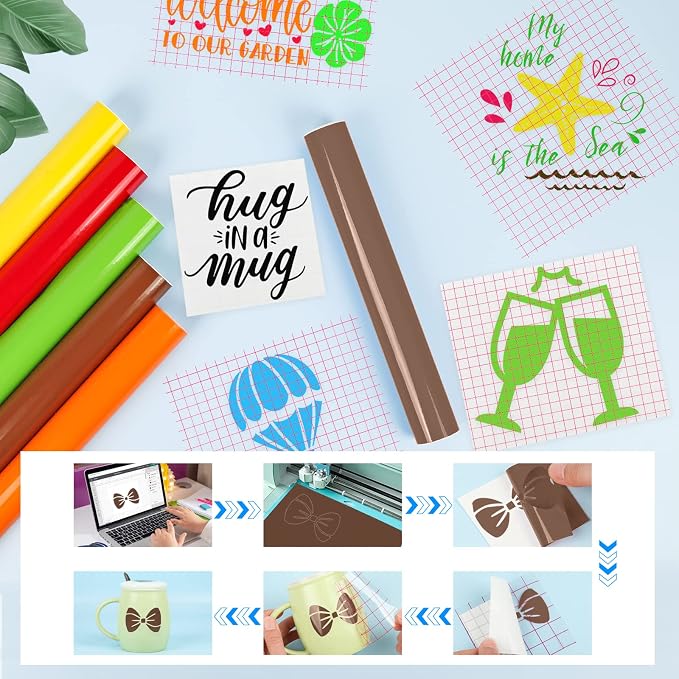12'' x 42Ft Glossy Brown Permanent Vinyl Roll - Image 4