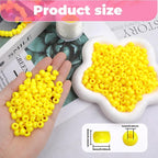 Plastic Pony Beads, for Bracelet, Hair Braiding, Friendship Bracelets, Jewelry - Image 2