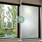 STATINT Reeded Glass Window Privacy Film 3D Decorative Frosted Non Adhesive UV - Image 4