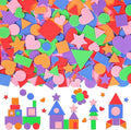 600Pcs Foam Stickers Foam Shape Stickers by Unknown