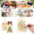 Vmiapxo 16 Pack Unfinished Wood Cutting Board Craft - Image 6