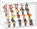Clear Acrylic Display Case for Figures 4 Layer Figure Display Shelf by ZLLZUU