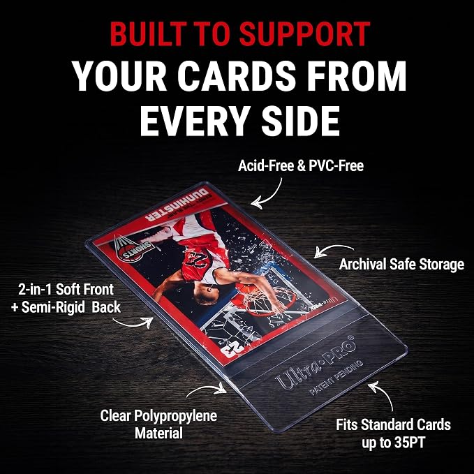 Ultra Pro CardPreserver Trading Card Holders – 2-in-1 Semi Rigid Card Protector - Image 3