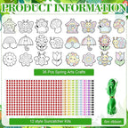 WinnerWhy 36 Sets Summer Diamond Painting Kits DIY Hanging Diamond Art Summer - Image 3