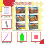 Leatrice 6 Pack Landscape Diamond Painting Kits - Image 3