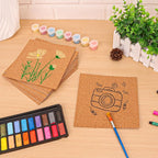 80 PCS Self Adhesive Cork Squares, 5.91 x 5.91 Inch Backing Cork Tiles and Cork - Image 5