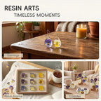 LUXEEASE 8 Color 64P Pansy Dried Pressed Flowers | Iconic face markings - Image 3