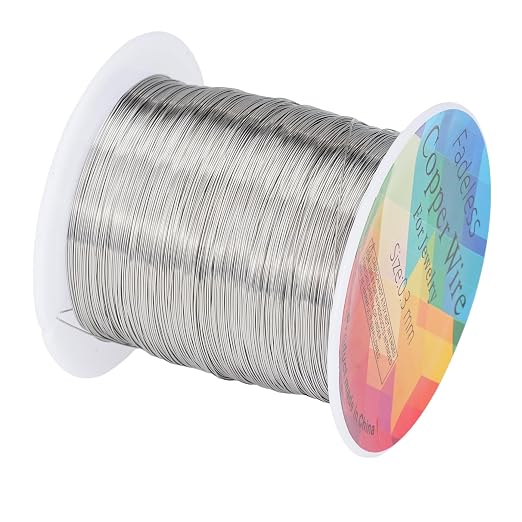 328 Feet Tarnish Resistant Copper Wires 28 Gauge/0.3mm Jewelry Craft Wires - Image 9