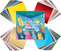 Lya Vinyl 68 Pack Permanent Vinyl, Self Adhesive Vinyl Sheets by LyaVinyl