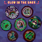 klmars Unicorn Themed Wooden Painting Kit-Glow in The Dark-Arts & Crafts Gifts - Image 3