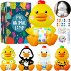Goody King Paint Your Own Duck Lamp Kit, DIY Duck Night Light, Arts & Crafts by GoodyKing