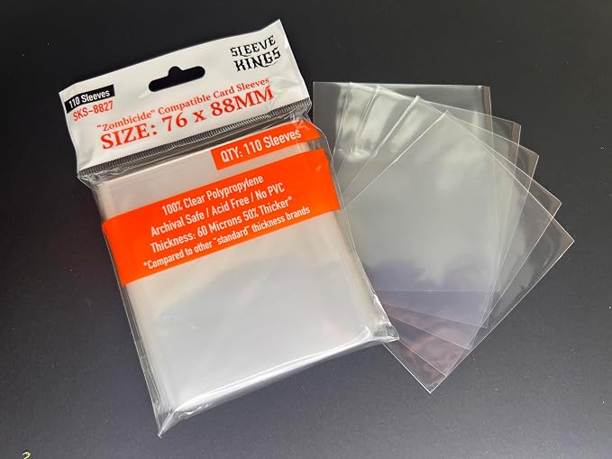 Sleeve Kings Zombicide Compatible Sleeves 76 X 88 mm - Image 4