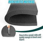 Black Packing Foam Sheets- 8PCS Cuttable Polyurethane Foam Pads Polyurethane - Image 3