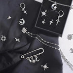 stino 40Pcs No Tarnish Celestial Pendants Charms - Image 5