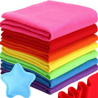 Peryiter 7 Rolls Felt Fabric 36" X 36" 1.6mm Large Fabric Sheets Soft Craft by Peryiter