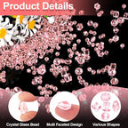 Crystal Beads, Rondelle Jewelry Beads - Image 3