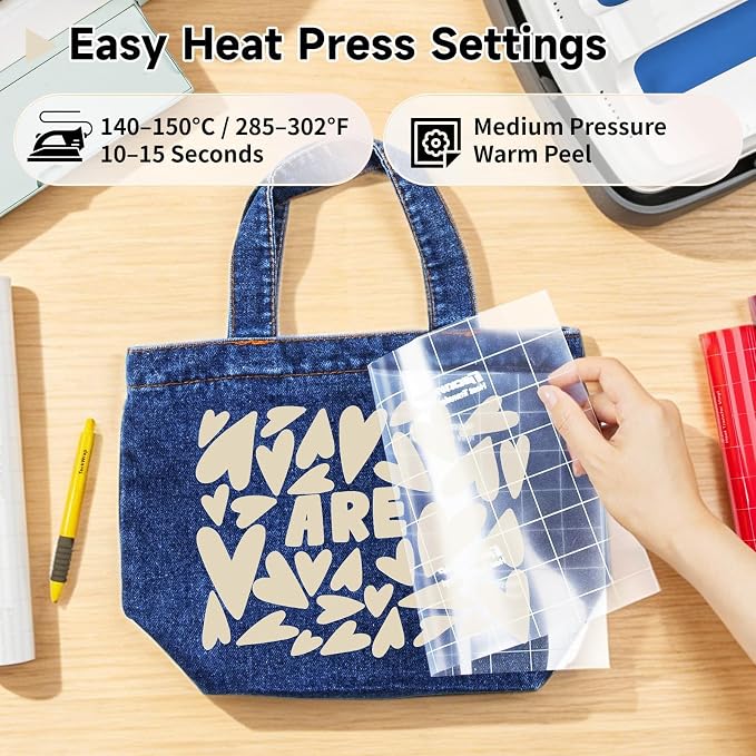 TECKWRAP Heat Transfer Vinyl for T-Shirts, 50+ Washes, REACH Certified & Dryer - Image 9