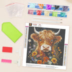 Lxmsja Highland Cow Diamond Art Kits - Image 5