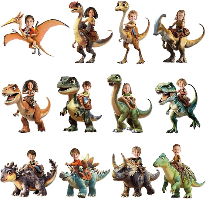 48 Set Dinosaur Classroom Decorations Cutouts by gisgfim