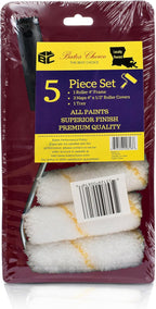 Bates- Paint Tray Set, Paint Roller Kit, 4 Inch Roller Kit, Small Roller Brush - Image 7