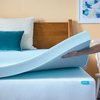 Linenspa Memory Foam Mattress Topper, Twin Size - Image 9