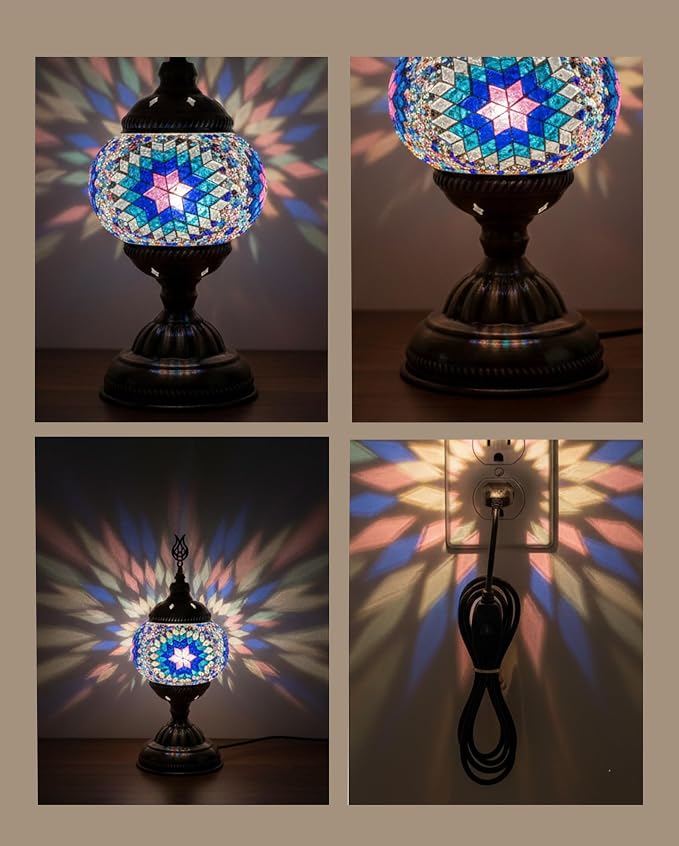 Ottoman Mosaics Turkish Mosaic Lamp Kit | DIY Art & Craft Project - Image 4
