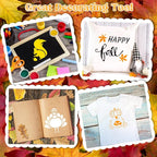 Marspark 66 Pcs Small Stencils for Crafts Reusable 3 Inch Stencils for Painting - Image 3
