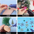 72 Pack Black Hot Glue Sticks, Decoration, Car Dent Repair, Gluing Project - Image 5