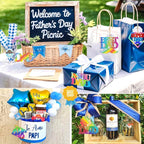 36PCS Wooden Father's Day Ornaments to Paint, Fathers Day Crafts - Image 3