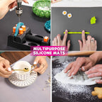 LEOBRO Silicone Mats, Resin Molds, Play Dough Mat, Silicone Sheets - Image 7