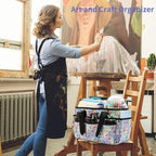 Craft Organizer Tote Bag, Art Organizer, Craft Caddy - Image 8